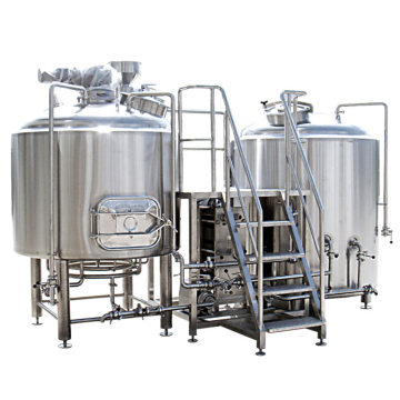 200-1000L mash tun boiling kettlr beer making machine for beverage craft beer brewing equipment